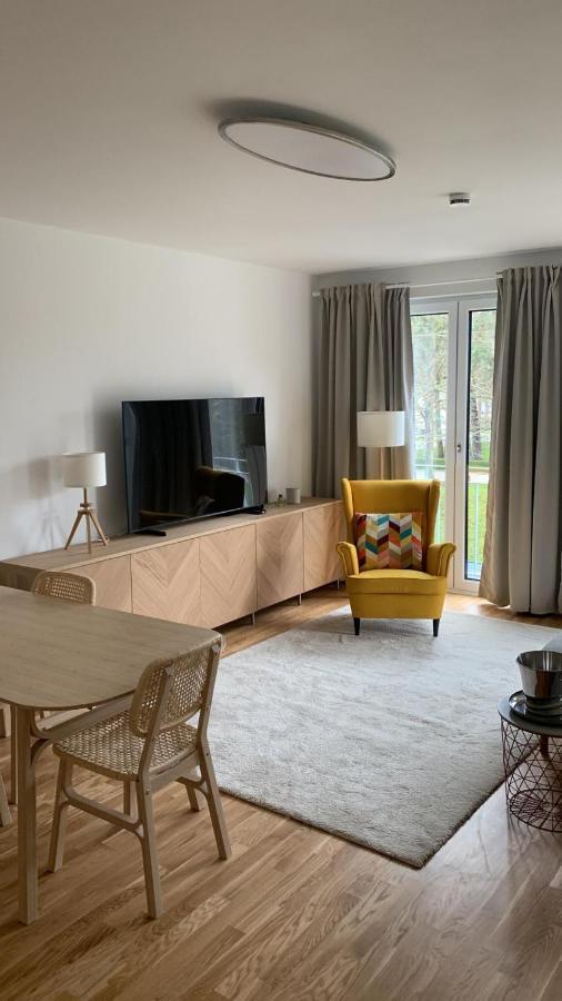 Neue Stillvolle Wohnung Im Steinbach Palais, Ideale Lage Bad Saarow Exterior foto